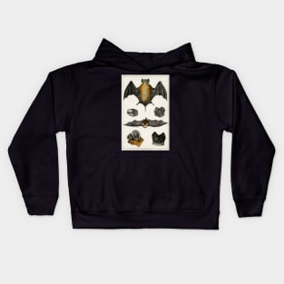 Vintage Bat Kids Hoodie